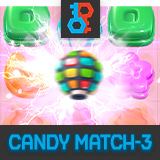 Icon of the asset:MK - Candy Sweet Match-3 Game