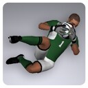 Icon of the asset:Soccer Goalkeeper Player 9609 Tris
