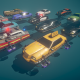 Icon of the asset:Fly Cars Pack