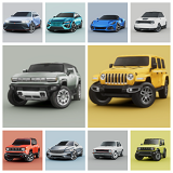 Icon of the asset:100 Low Poly Cars - Real Collection All
