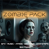 Icon of the asset:Zombie Pack - SFX Music Fighting Weapons Atmo Footsteps Weather