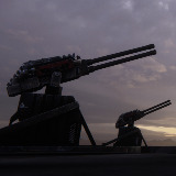 Icon of the asset:High-Poly Sci fi Gun Turrets