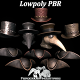 Icon of the asset:PBR Old English Hats and Masks