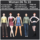 Icon of the asset:Woman 6 To 10
