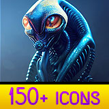 Icon of the asset:Sci-Fi Concept Art - Aliens 2 - RPG FPS