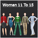 Icon of the asset:Woman 11 To 15