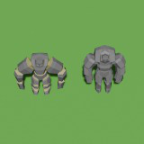 Icon of the asset:Low Poly Rock Golems with Animations