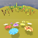 Icon of the asset:Trees & Flowers (Low Poly)