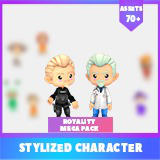 Icon of the asset:Royalty Stylized character Mega Pack