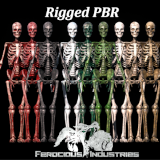 Icon of the asset:PBR Realistic Skeleton and Bone Collection
