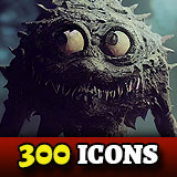 Icon of the asset:Epic Fantasy RPG Icons - Monsters
