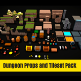 Icon of the asset:Modular Cartoon Dungeon Props and Tileset Pack