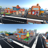 Icon of the asset:Cartoon City Pack (LowPoly)