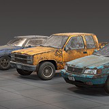 Icon of the asset:Abandoned Cars - Drivable