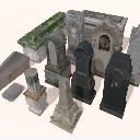 Icon of the asset:Tombstones