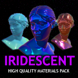 Icon of the asset:Iridescent / Pearlescent Materials Pack