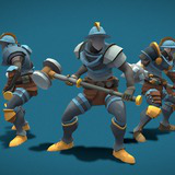Icon of the asset:[Soullike Style] Hammerman Character Pack