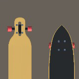 Icon of the asset:3D Skateboards Pack ( Longboard, Cruiser and Skateboard )
