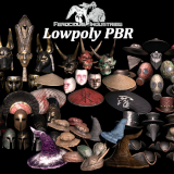 Icon of the asset:PBR Assorted Hats and Masks