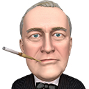 Icon of the asset:Franklin Delano Roosevelt caricature