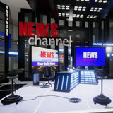Icon of the asset:News Channel TV Studio