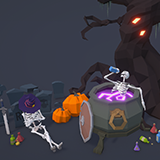 Icon of the asset:POLYPACK Spooky Party