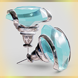 Icon of the asset:Earrings with gem