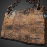 Icon of the asset:Hanging Wooden Signs