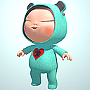 Icon of the asset:Teddy Suit Kid