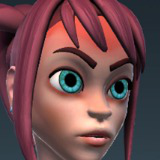 Icon of the asset:Stylized Casual Girl