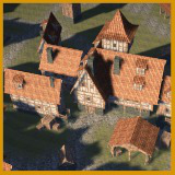 Icon of the asset:Modular Medieval Houses Pack