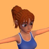 Icon of the asset:3D female character with rig