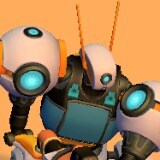 Icon of the asset:Robot White with animation