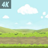 Icon of the asset:Hand painted - Parallax Background 1