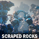 Icon of the asset:Scraped rocks