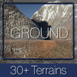 Icon of the asset:Ground Terrain Materials - FPS, Fantasy, RPG, Textures - UPR, HDRP, Built-in
