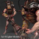 Icon of the asset:Sci-fi Cyber Victim 2