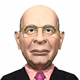 Icon of the asset:Klaus Schwab caricature