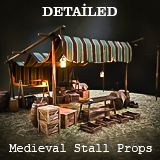 Icon of the asset:Medieval Stall Pack