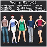 Icon of the asset:Woman 1 To 5