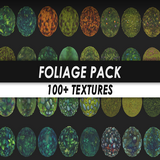 Icon of the asset:100+ Stylized Textures - Foliage Pack