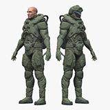 Icon of the asset:Space Marine: Rigged 3D Character