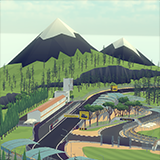 Icon of the asset:Cartoon Race Track - Oval