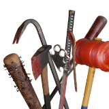 Icon of the asset:Melee Weapons Pack (Normal and Bloody version)