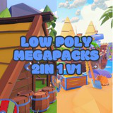 Icon of the asset:Low Poly Megapacks 2in1 - Refreshed 1