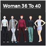 Icon of the asset:Woman 36 To 40