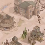 Icon of the asset:2D Western Tileset