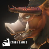 Icon of the asset:Fantasy Monsters: Wild Boar 1