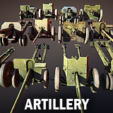 Icon of the asset:Artillery