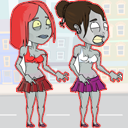 Icon of the asset:2D Zombie Team Leader Girls and Boys Character Builder Pack